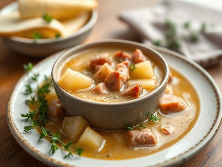 Potato and Ham Soup