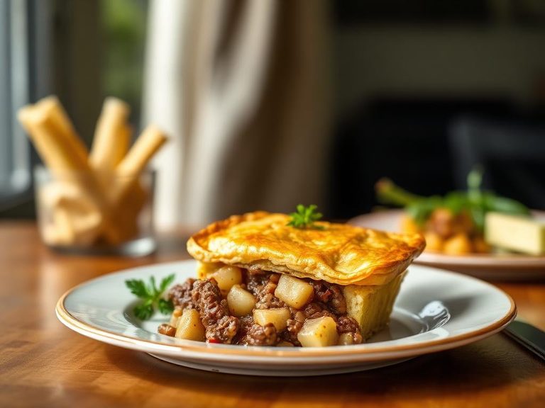 Potato and Meat Pie