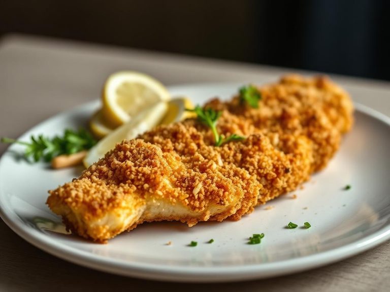 Potato Chip-Crusted Fish