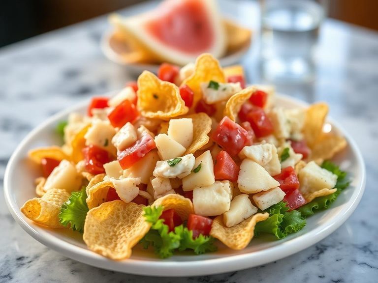 Potato chip salad (a classic Southern U.S. side)