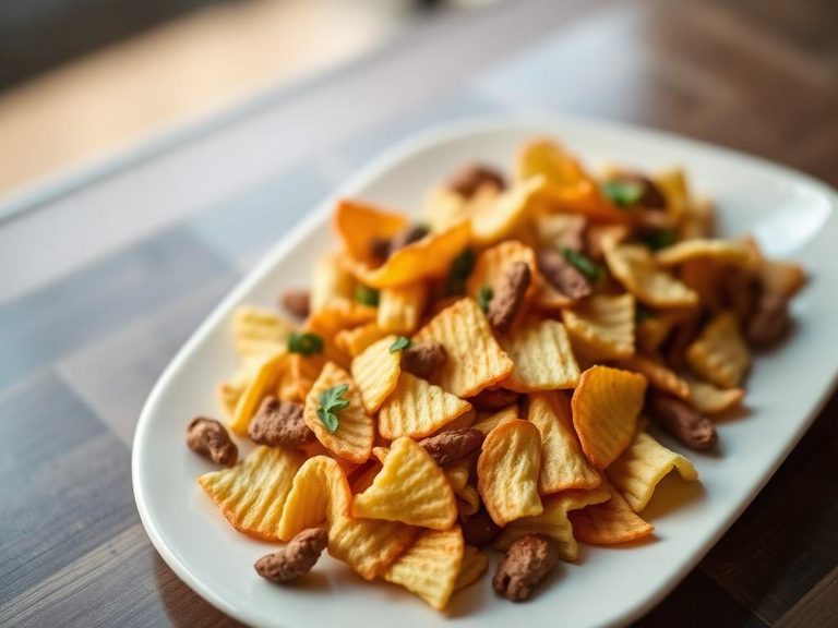 Potato chip trail mix