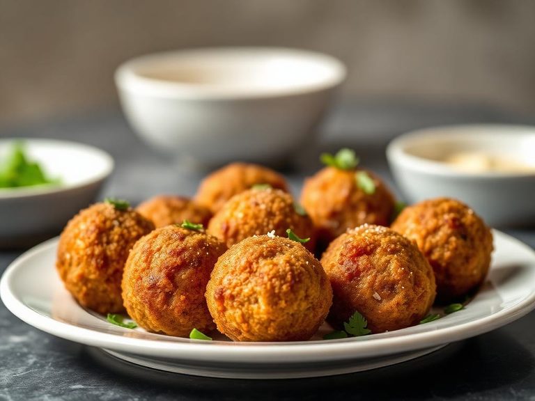 Potato croquettes or balls