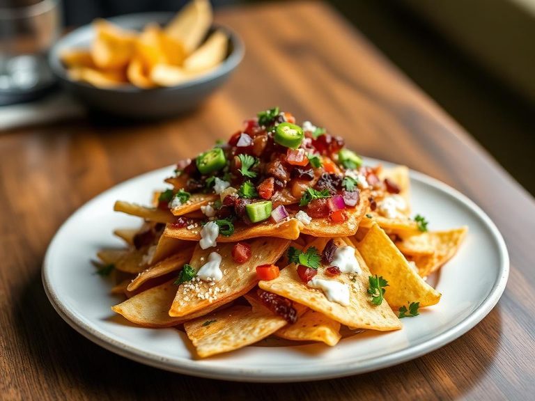 Potato Wedge Nachos
