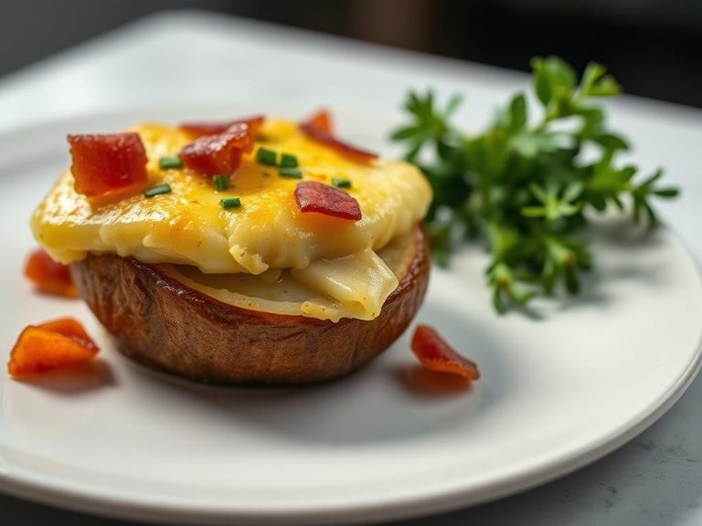 Potatoes Au Gratin with Bacon