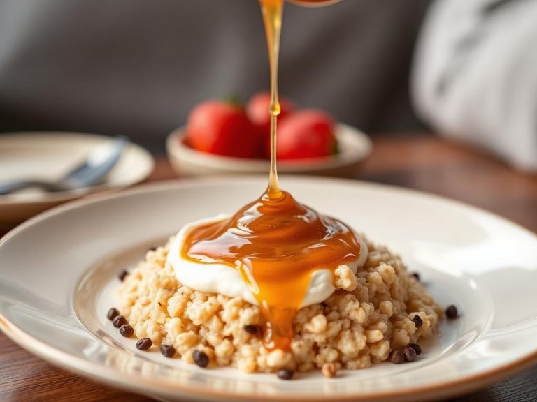 Poured over porridge or yogurt
