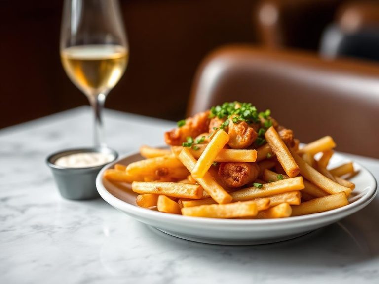 Poutine (in Canada)