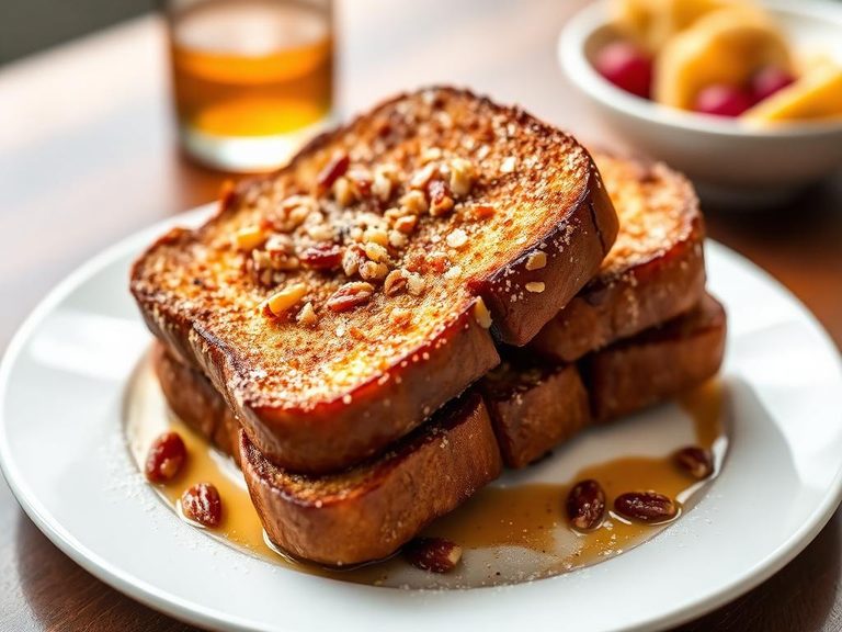 Praline-Crusted French Toast
