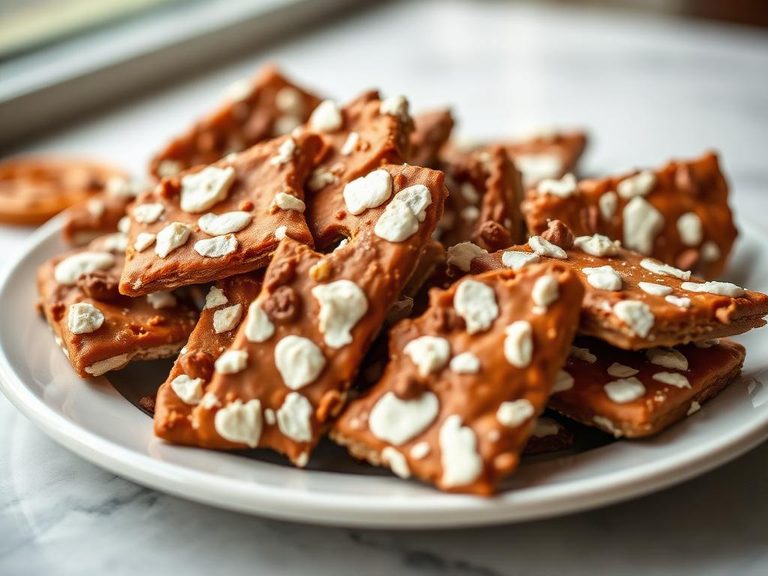 Pretzel bark