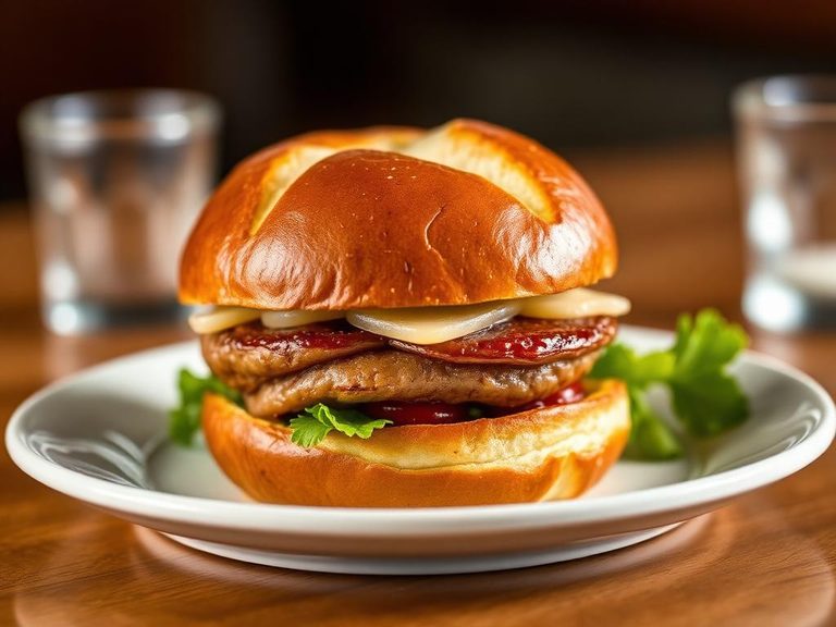 Pretzel Bun Slider