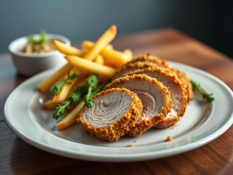 Pretzel-Crusted Pork Tenderloin