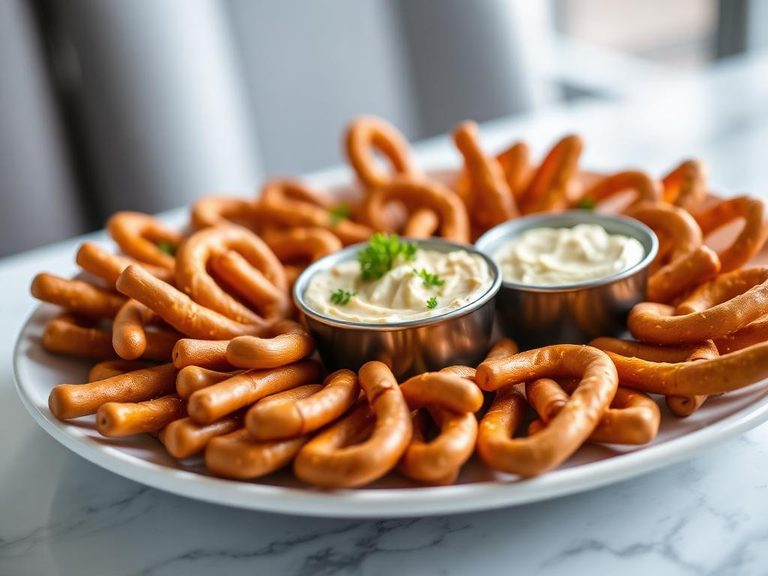 Pretzel Dip Platter