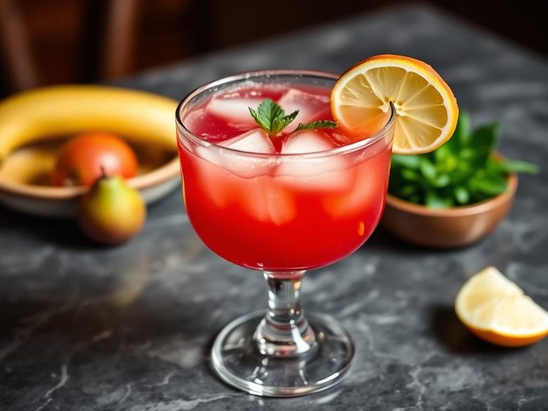 Prickly pear margarita
