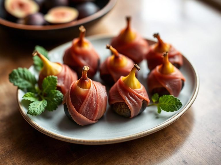 Prosciutto-Wrapped Figs