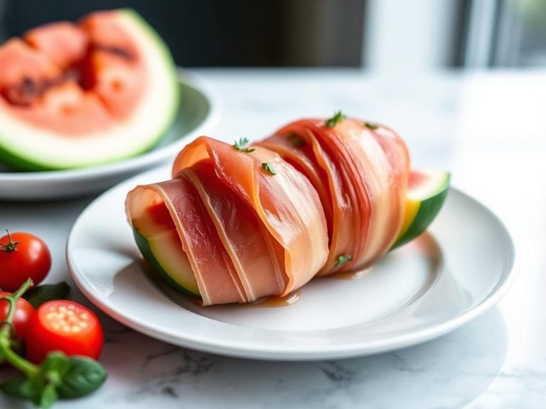 Prosciutto-Wrapped Melon