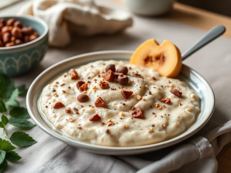 Protein-enriched baby porridge
