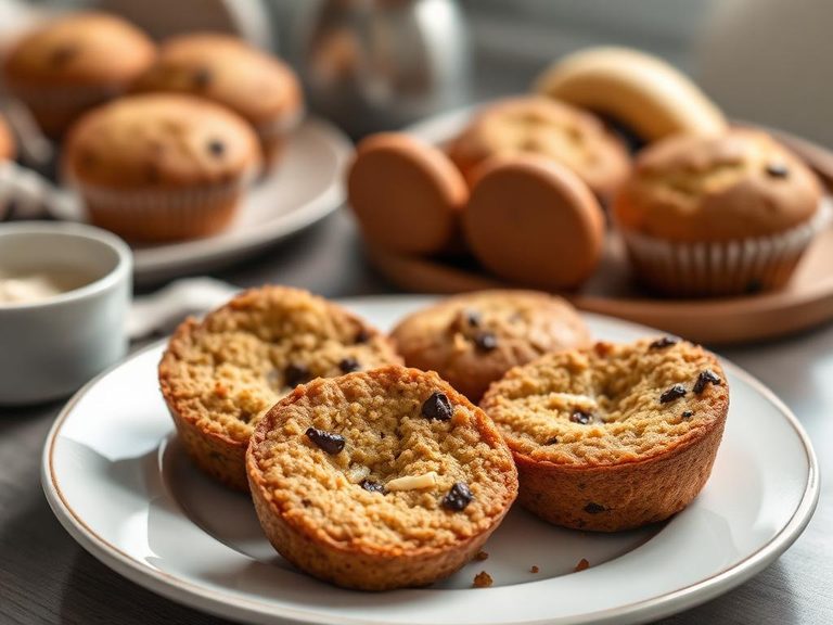 Protein-enriched bread and muffins