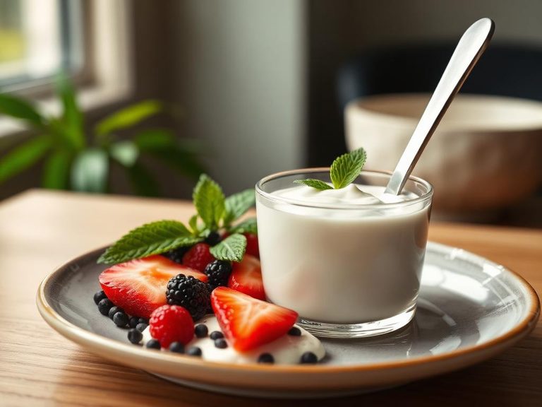 Protein-enriched yogurt