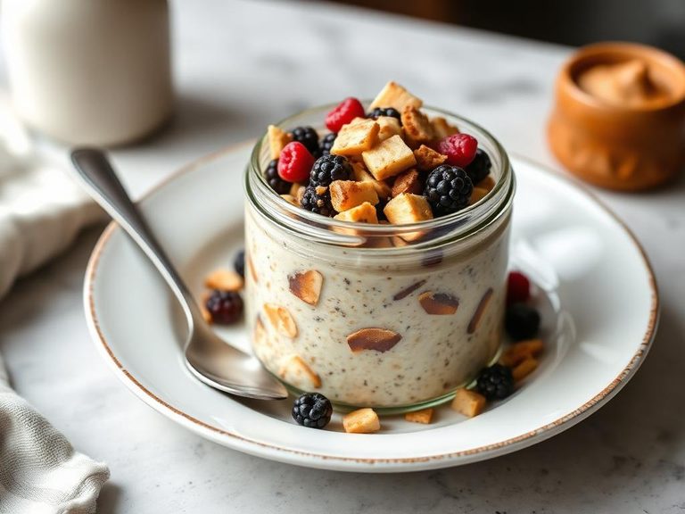 Protein-Infused Overnight Oats