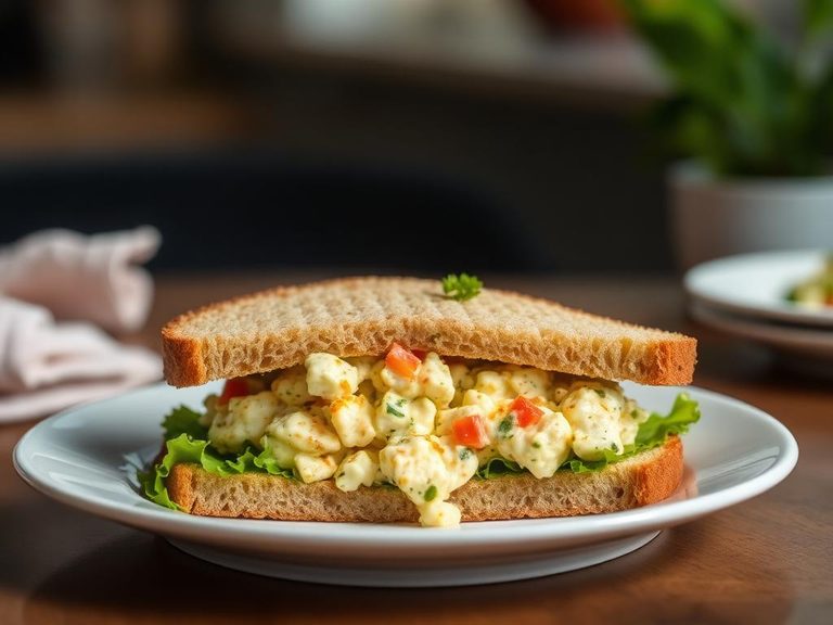 Protein-Packed Egg Salad Sandwich