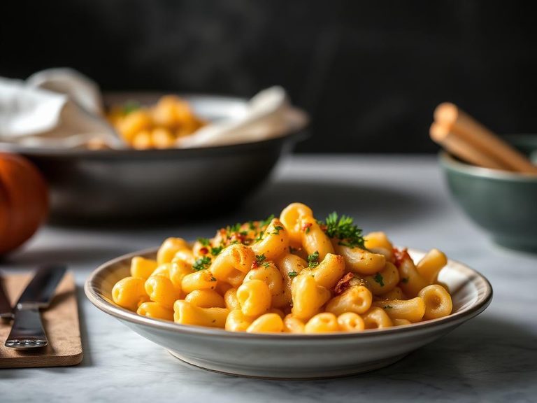 Protein-packed macaroni and cheese