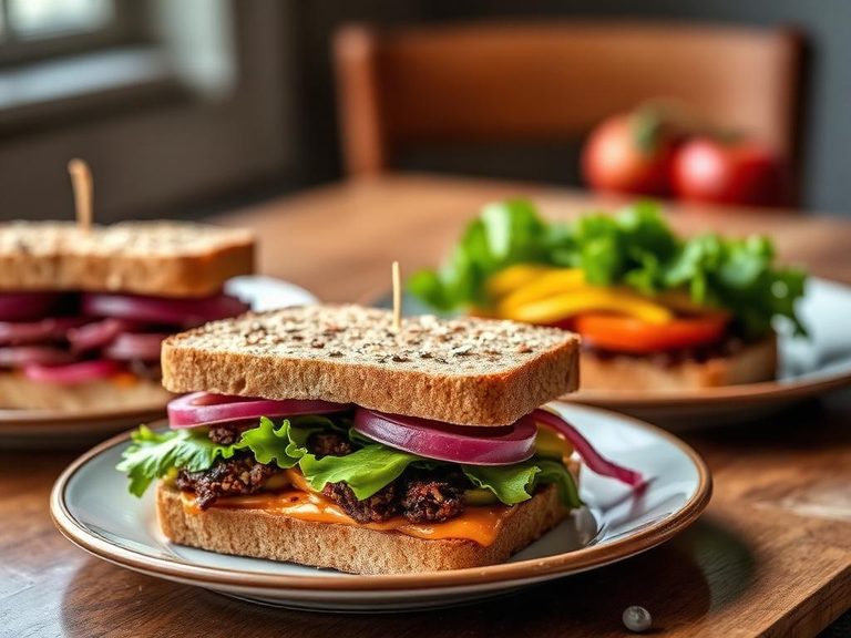 Protein-packed sandwiches