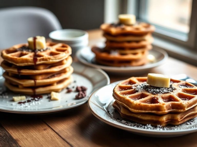 Protein pancakes and waffles