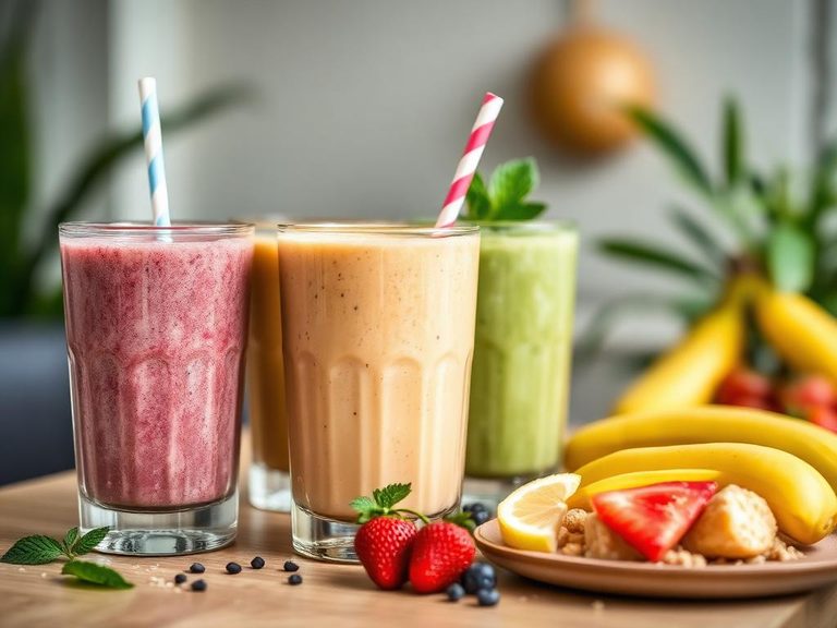 Protein shakes and smoothies