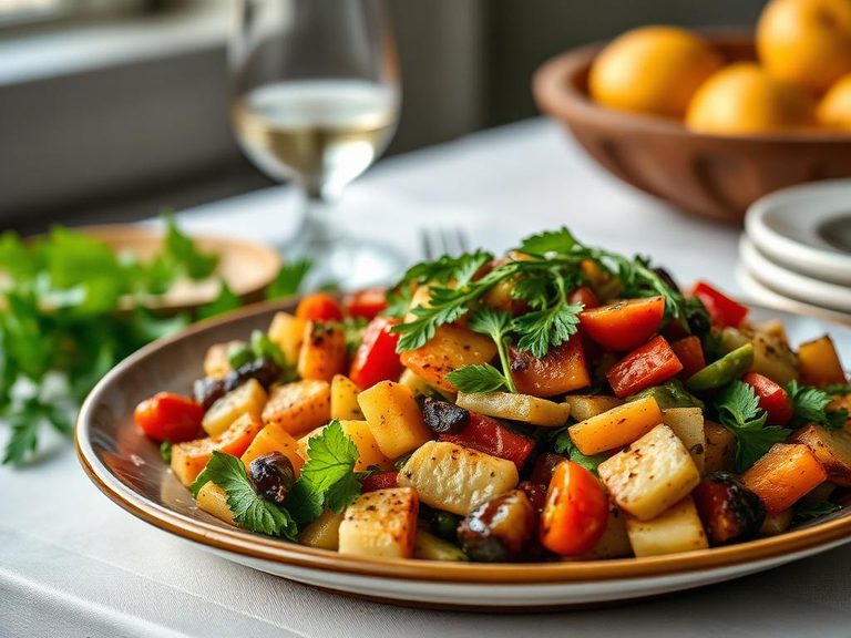 Provençal vegetable tian