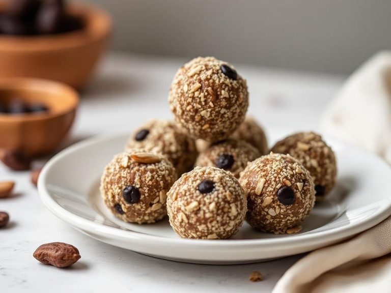 Prune and Almond Energy Balls