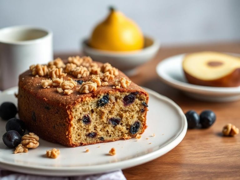 Prune and Walnut Cake
