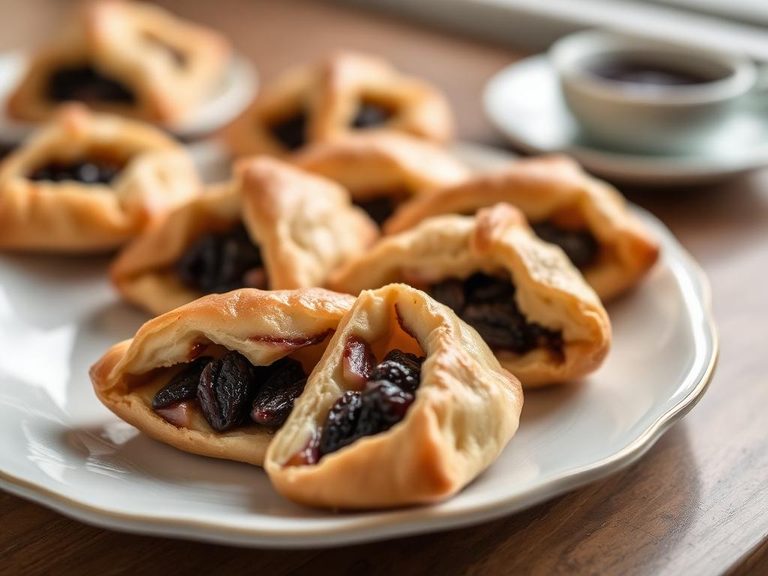 Prune-filled pastries