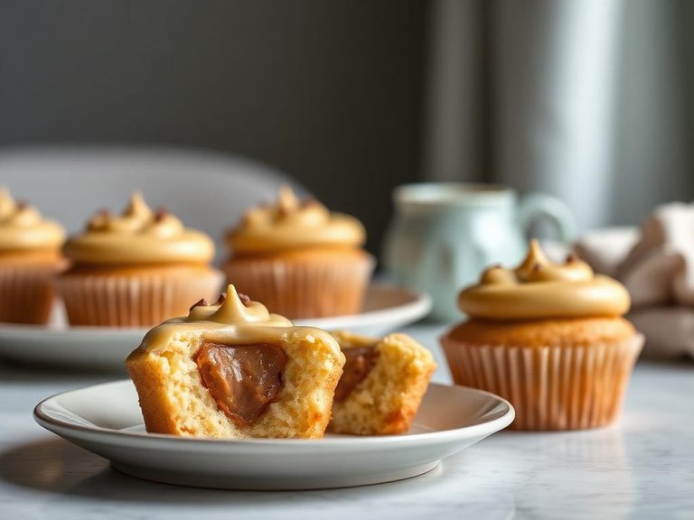 Pudding Filled Cupcakes