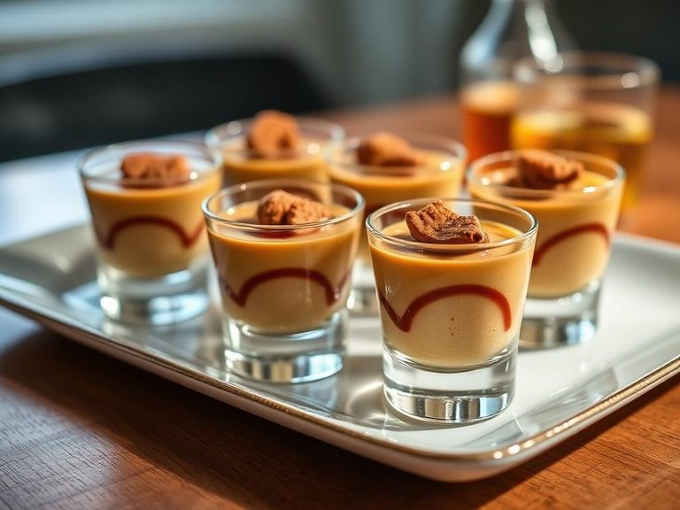 Pudding shots (with alcohol)
