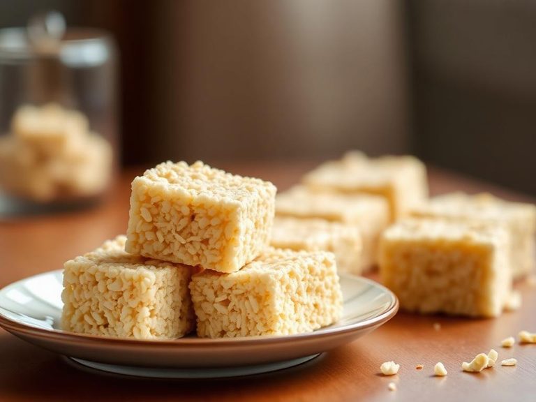 Puffed rice crispy treats