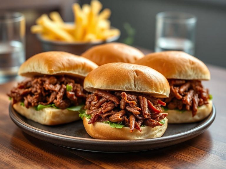 Pulled Beef Sandwiches