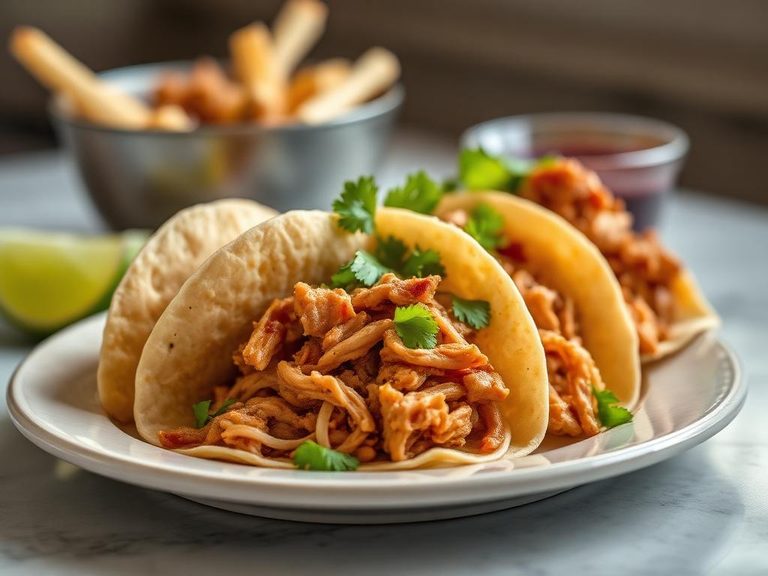 Pulled Chicken Tacos