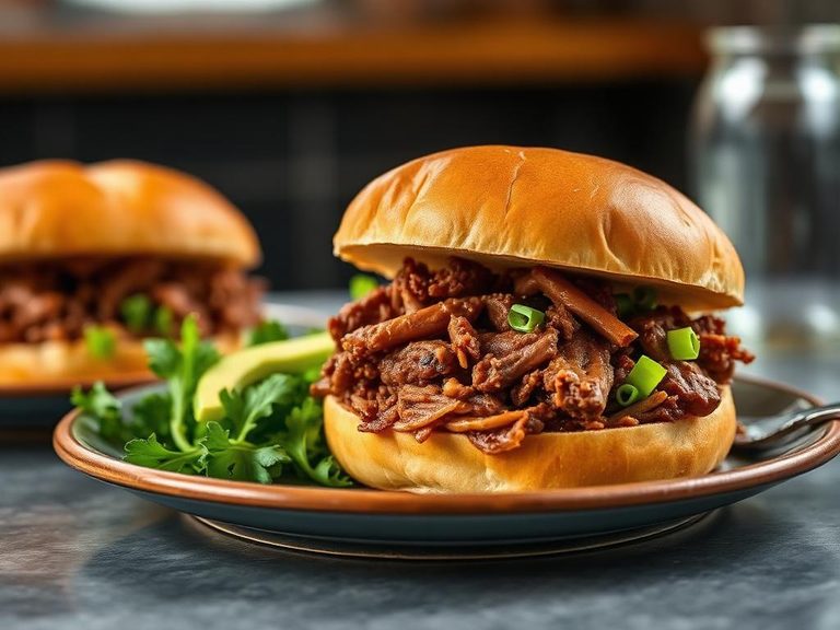 Pulled Lamb Sandwiches