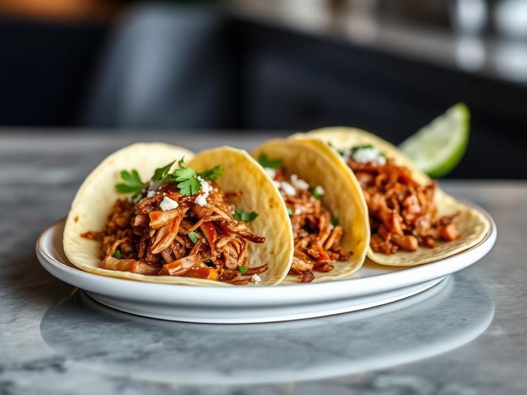 Pulled pork tacos