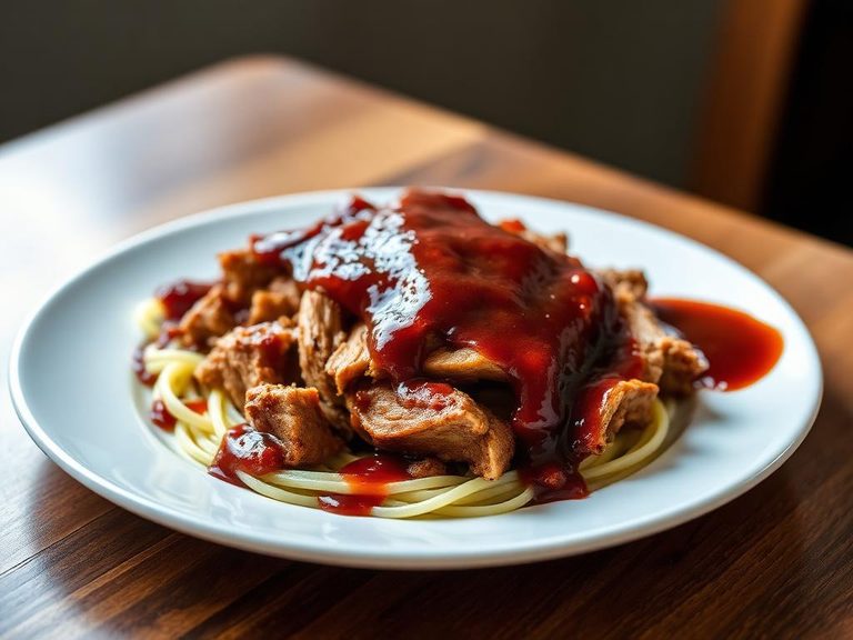 Pulled Pork with Cola Sauce