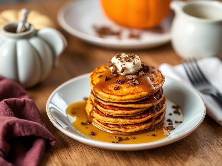 Pumpkin Buttermilk Pancakes