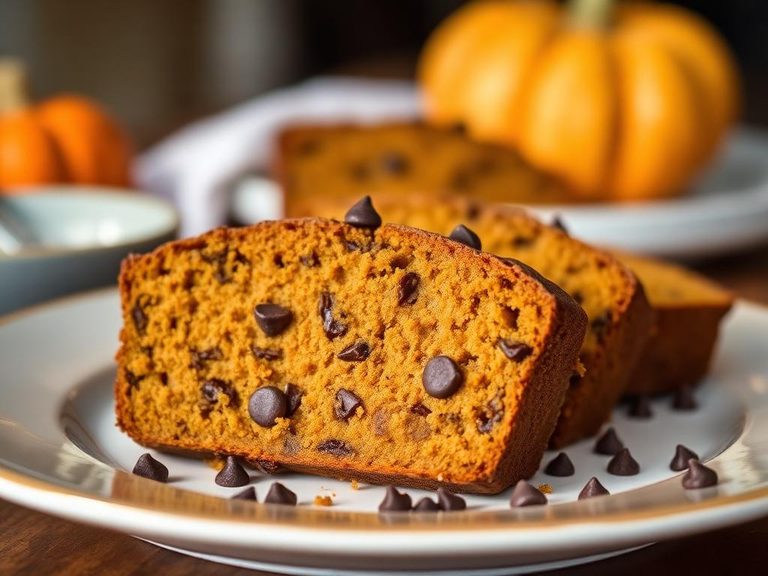 Pumpkin Chocolate Chip Bread