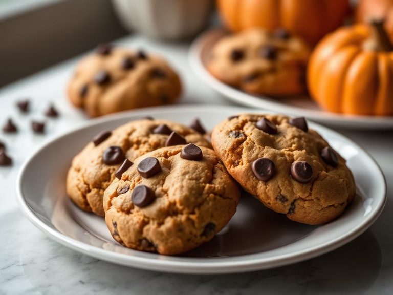 Pumpkin Chocolate Chip Cookies