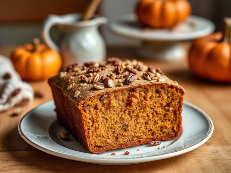 Pumpkin nut bread