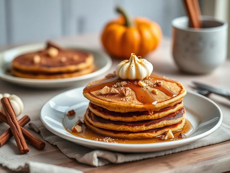 Pumpkin Spice Pancakes