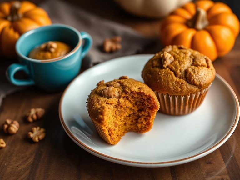 Pumpkin Walnut Muffin