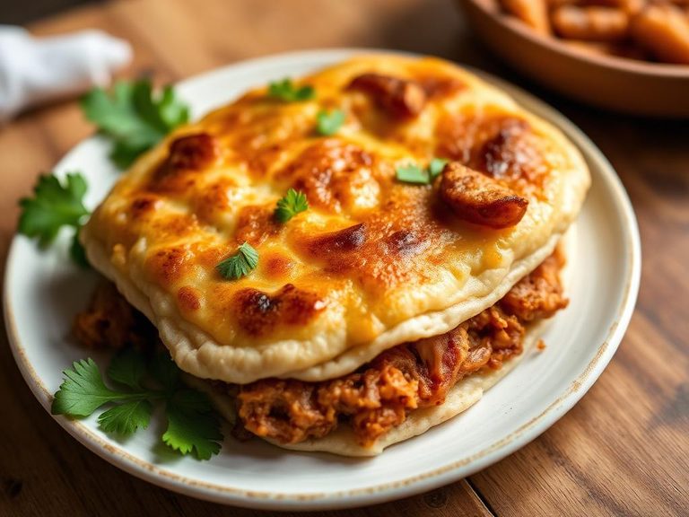Pupusa de Chicharrón (pork)