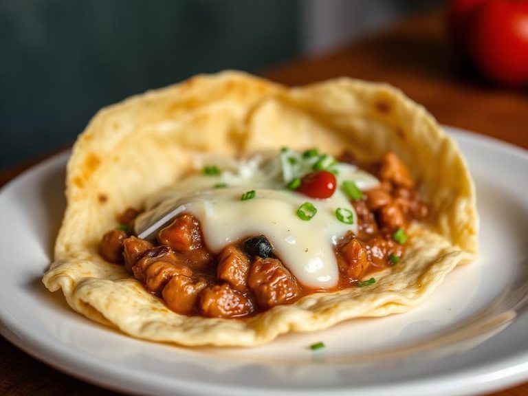 Pupusa de Frijol con Queso