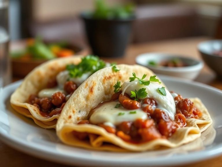 Pupusas de Frijol con Queso