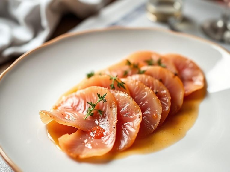 Quail Breast Carpaccio