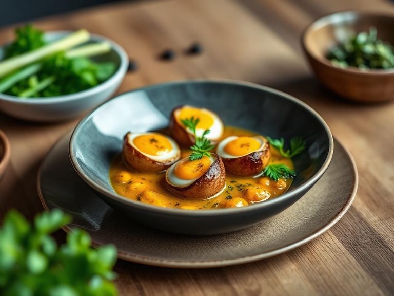 Quail Egg Curry